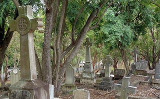 Irish graves